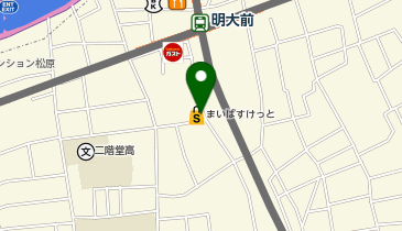 まいばすけっと松原2丁目の地図画像