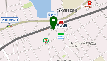 まいばすけっと洗足池駅前の地図画像