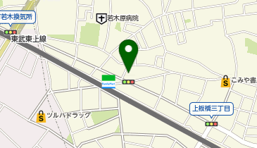 まいばすけっと上板橋3丁目の地図画像