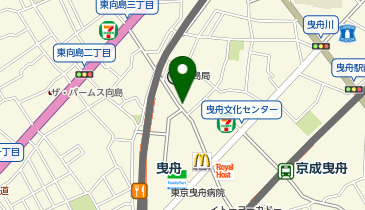 まいばすけっと東武曳舟駅東の地図画像