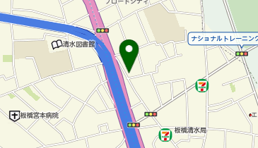 まいばすけっと板橋清水町の地図画像