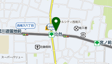 まいばすけっと小台駅前の地図画像