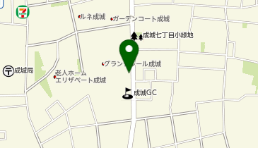 まいばすけっと成城通りの地図画像