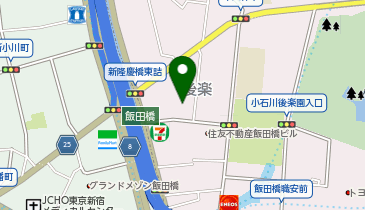 まいばすけっと飯田橋駅北の地図画像