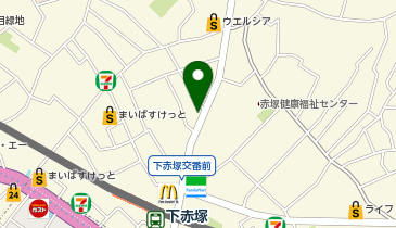 まいばすけっと下赤塚駅北の地図画像