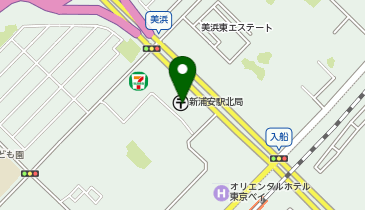 まいばすけっと浦安美浜の地図画像