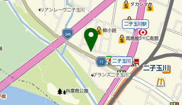 まいばすけっと二子玉川の地図画像