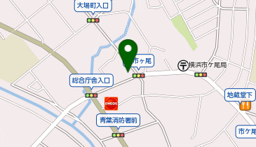 まいばすけっと青葉市ケ尾町の地図画像
