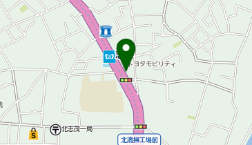 まいばすけっと志茂駅前の地図画像