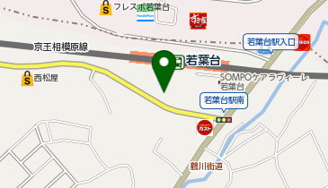 まいばすけっと京王若葉台駅前の地図画像