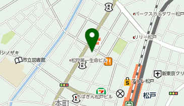 まいばすけっと松戸駅西口の地図画像
