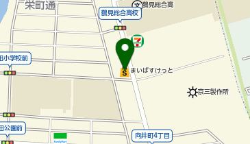 まいばすけっと鶴見栄町通の地図画像
