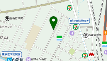 まいばすけっと西新宿7丁目の地図画像