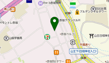 まいばすけっと赤坂3丁目の地図画像