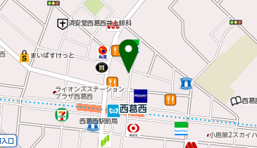 まいばすけっと西葛西5丁目の地図画像