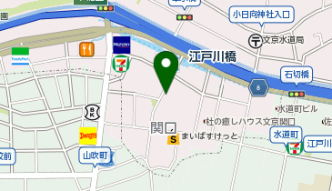 まいばすけっと江戸川橋駅南の地図画像