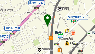 まいばすけっと東武曳舟駅西の地図画像