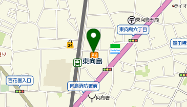 まいばすけっと東向島駅前の地図画像