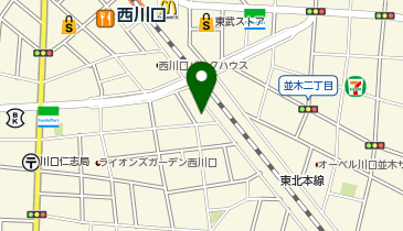 まいばすけっと西川口駅南の地図画像