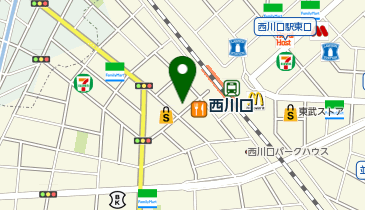 まいばすけっと西川口駅西口の地図画像