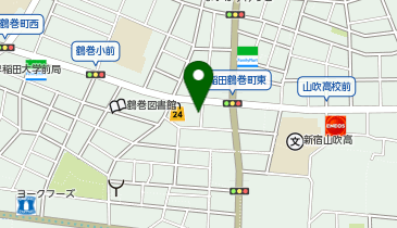 まいばすけっと早稲田鶴巻町東の地図画像