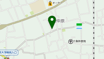 まいばすけっと十条仲原の地図画像