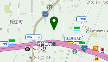 まいばすけっと四谷三丁目駅東の地図画像