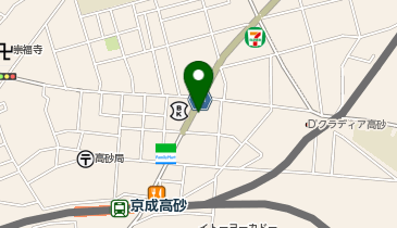 まいばすけっと京成高砂駅北の地図画像