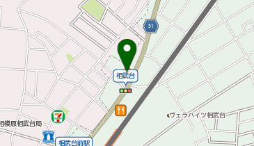 まいばすけっと座間相武台1丁目の地図画像