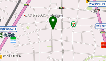 まいばすけっと大森中2丁目の地図画像