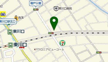 まいばすけっと東川口駅東の地図画像