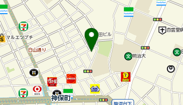 まいばすけっと神田猿楽町の地図画像
