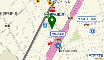 まいばすけっと鶴見市場駅南の地図画像