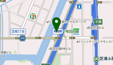 まいばすけっと海岸3丁目の地図画像