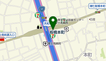 まいばすけっと板橋本町駅前の地図画像