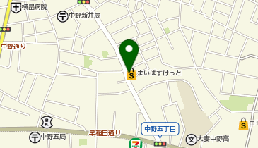 まいばすけっと上高田2丁目の地図画像