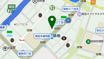 まいばすけっと築地2丁目の地図画像