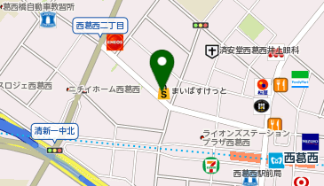 まいばすけっと西葛西3丁目の地図画像