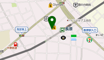 まいばすけっと長原駅前の地図画像
