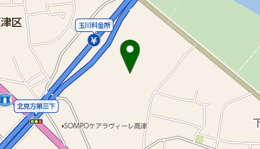 Amazon川崎FCの地図画像