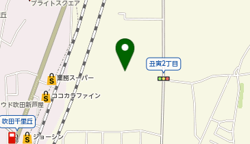 Amazon茨木蔵垣内FCの地図画像