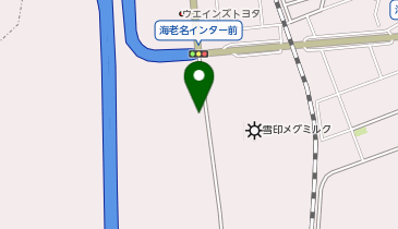 Amazon海老名中新田FCの地図画像