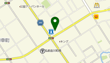 ホットワン 松森町店の地図画像