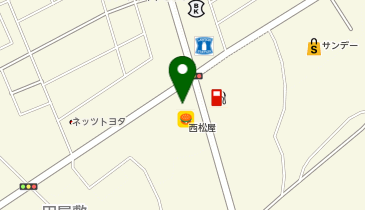 ホットワン 浜館店の地図画像