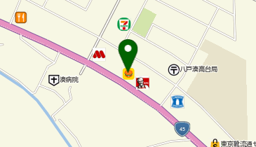 ホットワン 湊高台店の地図画像