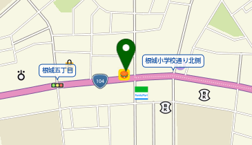 ホットワン 根城店の地図画像