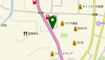 ホットワン 大船渡店の地図画像