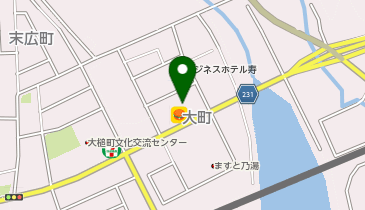 ホットワン 大槌町店の地図画像