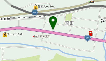 ホットワン 宮古宮町店の地図画像