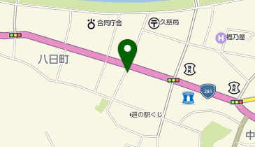 ホットワン 十八日町店の地図画像